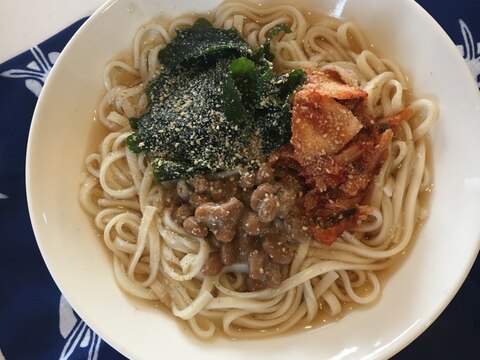 のっけうどん 簡単ランチ